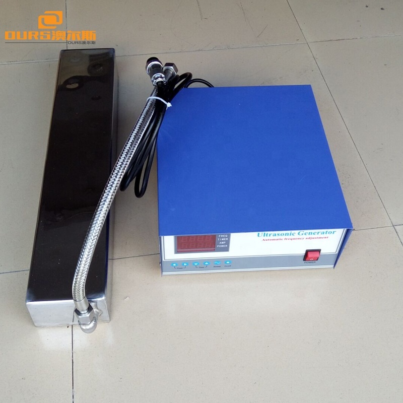 1000W Dual frequency immersible ultrasonic transducer, Submersible Ultrasonic Transducer