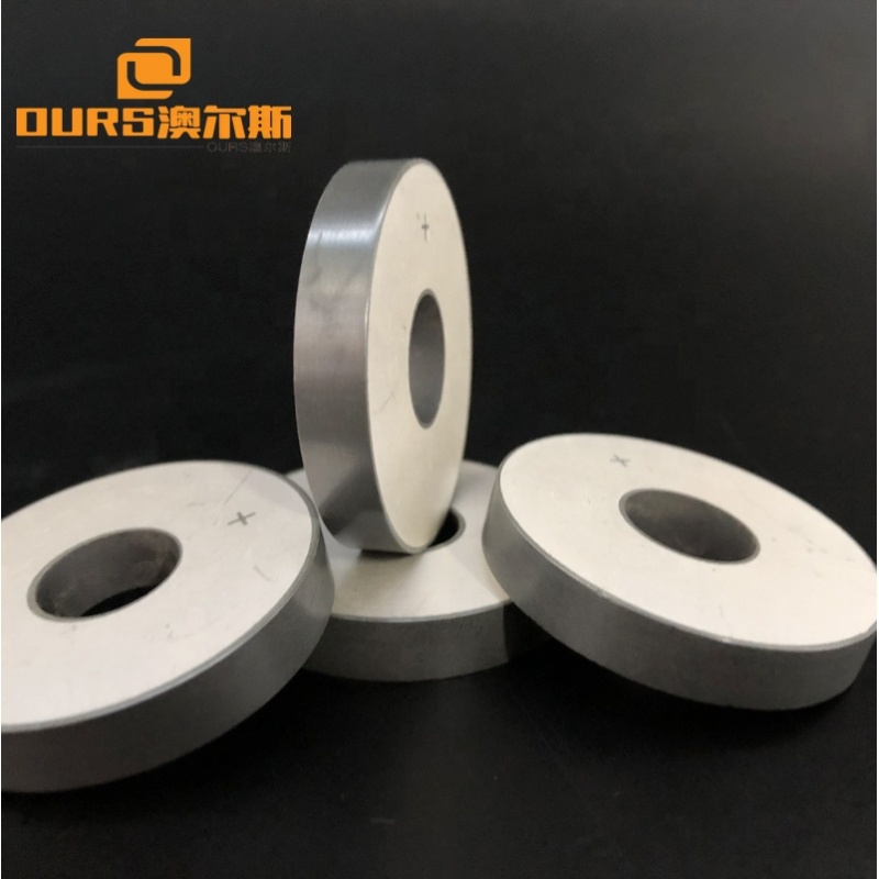 Ring Wafer Materials P4 38.1x12.75x6.3 Pizeo Ceramic For Piezoelectric Transducer