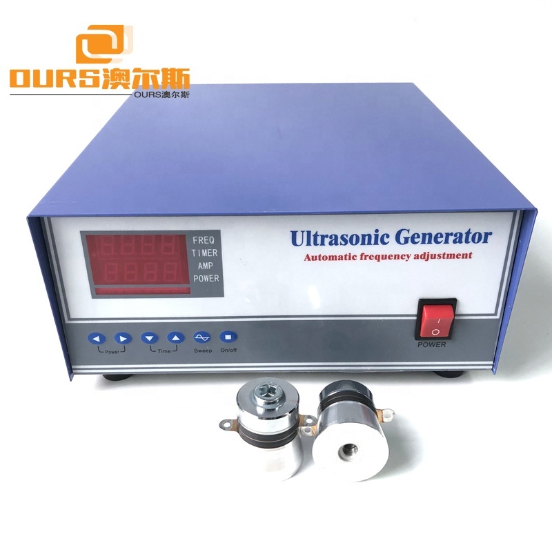 High Power Piezoelectric Digital Ultrasonic Generator Drive 600W Ultrasonic Cleaning Generator