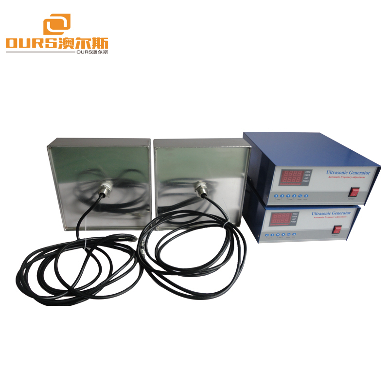 Big Mechanical Industry Ultrasonic  Underwater Piezo Transducer Pack Dual-Frequency 40K/100K Digirtal Generator Control