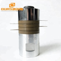 Ultrasonic Welding Commonly Used  Transducer 600Watt 28KHZ Ultrasonic Welding Transducer PZT Materials