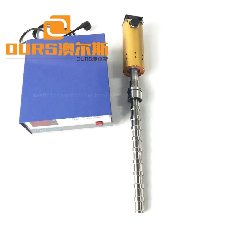 Biodiesel Ultrasonic Reactor Method 20KHZ Immersion Ultrasonic Biodiesel Transducer Reactor For Industrial Biodiesel Machine