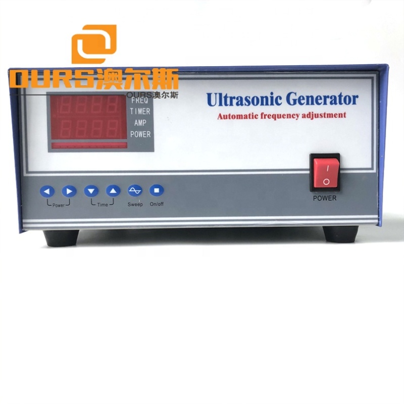 20K-40K Vibration Burst Wave Ultrasonic Cleaner Generator Low Power Ultrasound Industrial Cleaning Generator With Digital Panel
