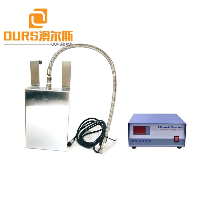 2000W 28KHZ Customized Array Transducer Submersible Ultrasonic Component Cleaning Machine