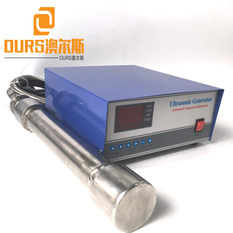 2000W 25KHZ Stainless Steel Tubular Ultrasonic Vibration Rod Shock Stick Cleaner Machine Oil Rust Degreaser