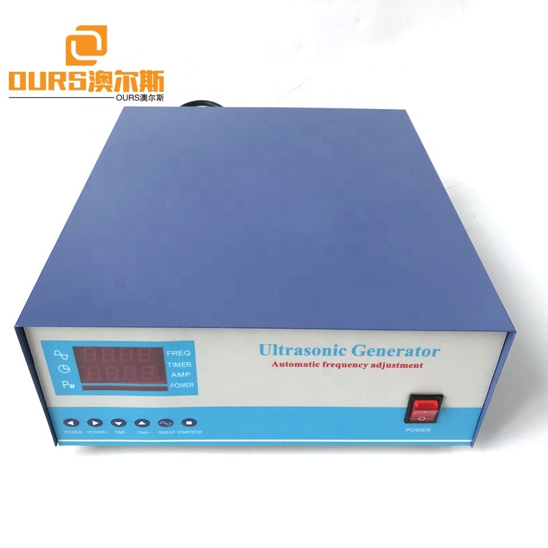 Industry Cleaning Bath Engine Ultrasonic Generator 40K 2400W With Power And Time Adjustable 110V Or 220V Voltage