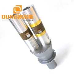 15KHZ 3200W PZT8 Ultrasonic Plastic Welding Transducer With Booster For Nonwoven Face Mask Making Machine