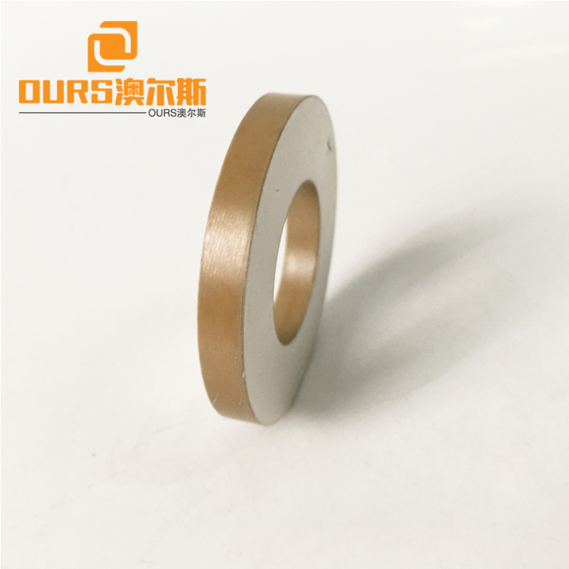 China Manufacture Hot Sales OD50*ID17*5mm PZT-8 piezo ceramic cylinder transducer