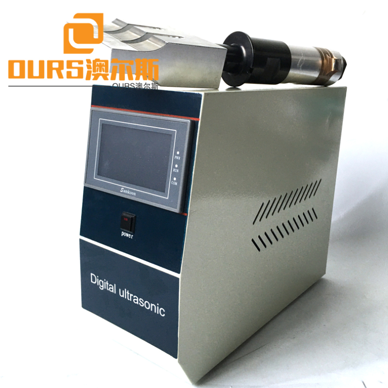 Hot Sales 20KHZ 2000W ultrasonic welding diggenerator with booster+steel welding horn for ear with mask welding machine