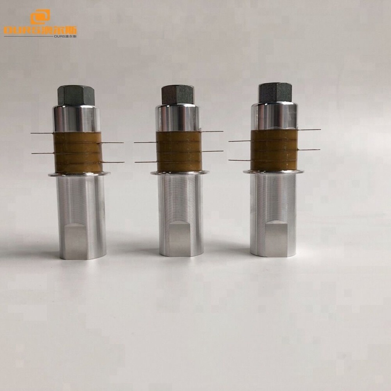 200W/28KHZ ultrasonic transducer for Desktop Ultrasonic Plastic Welding Machine