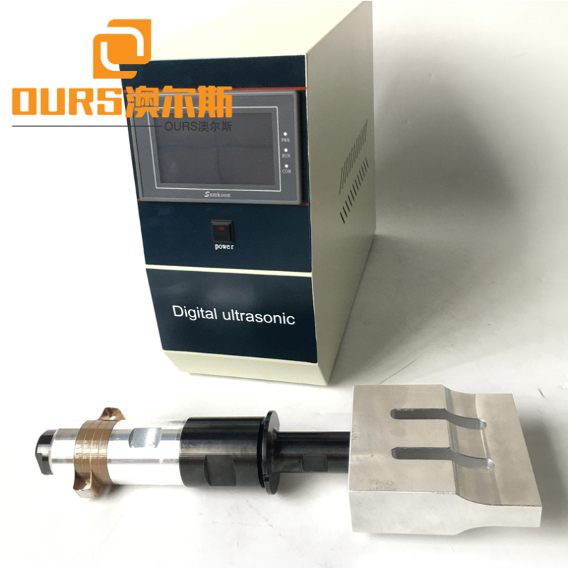 Hot Sales 20KHZ 2000W Ultrasonic Welding Transducer With Control Supply Generator For 3M Mask Machine