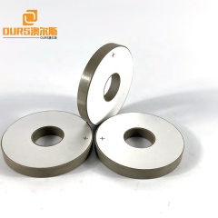 Lead Zirconate Titanate Material  Piezoelectric Ceramic Ring 50x17x6.5mm As  Ultrasonic Welding Transducer Piezo Elements