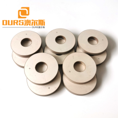 25*10*4mm pzt4 o pzt 8 anillos piezoeléctricos de cerámica para Sensor ultrasónico