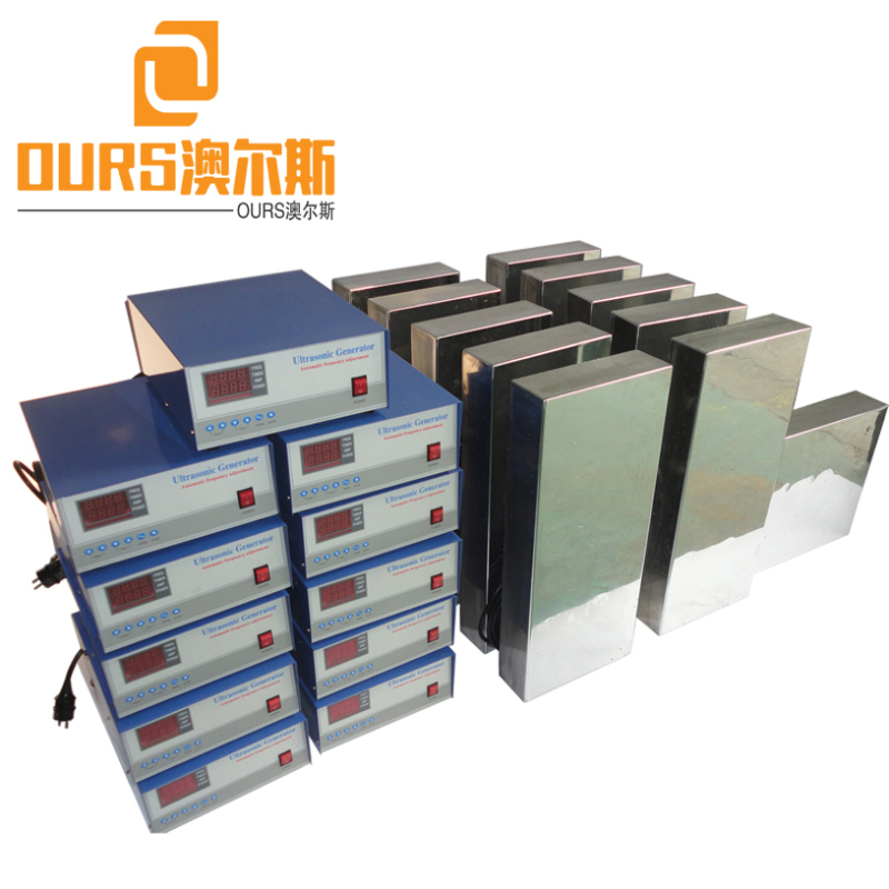 Hot Sales 28KHZ 2000W  submersible ultrasonic transducer box For Cleaning Auto Parts