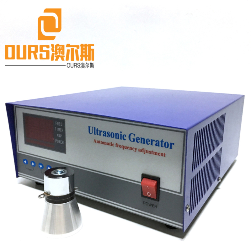OURS Product 17KHZ-40KHZ 1000W Digital Ultrasonic Transducer Generator For Cleaning Industry