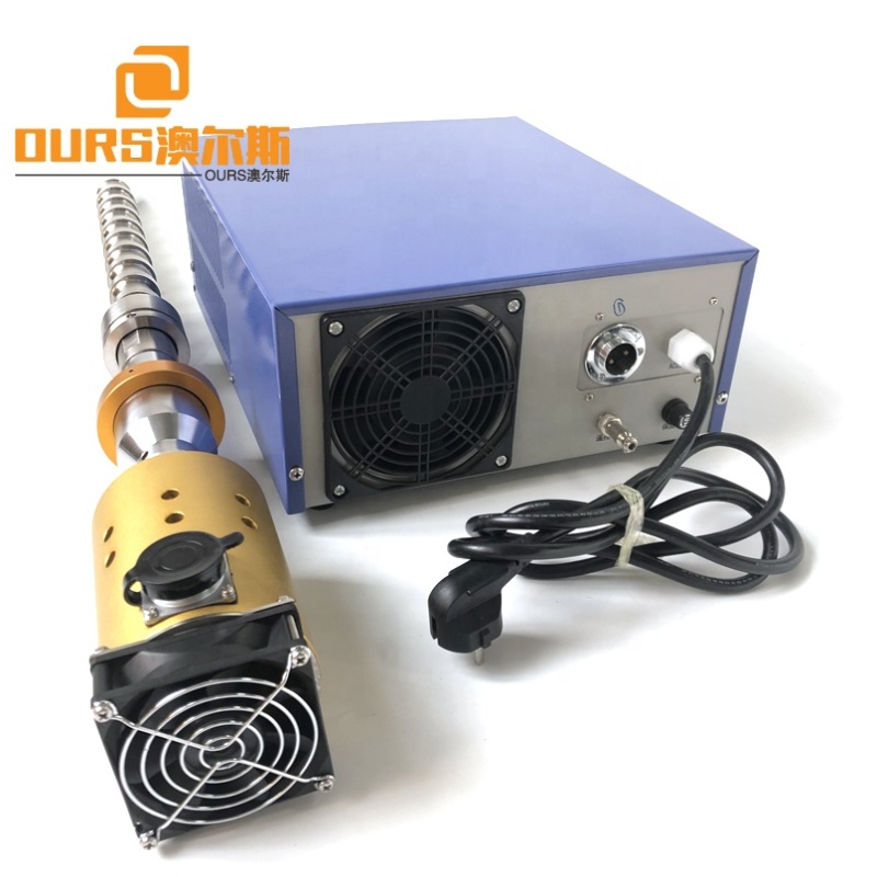 Biodiesel Liquid Treatments Submersible Ultrasonic Transducer 53mm Diameter And Generator For Industry Biodiesel Smelting 2000W