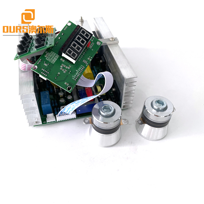 400W 28KHZ/40KHZ Single Frequency Ultrasonic Heating Generator Circuit Board For Driving Cup Dish Metal Parts Cleaning Machine