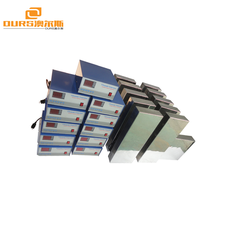 20khz-40khz Frequency Ultrasonic cleaning Transducer pack 1500w Mounting plate transducer