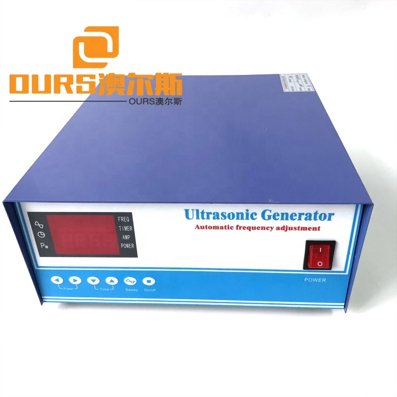 RS485 Ultrasound Transducer Signal Generator High Power 5000W 20KHZ Industrial Reactor System Driver Ultrasonic Emission Source