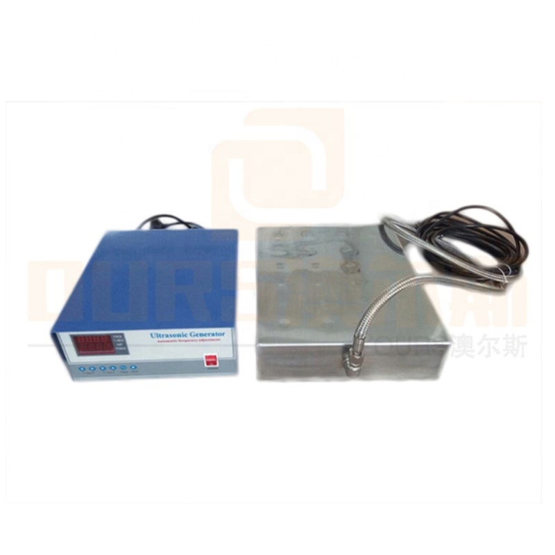 Washing Industry Immersible Ultrasonic Vibration Transducer Pack With Generator Waterproof Submersible Vibrating Plate Box