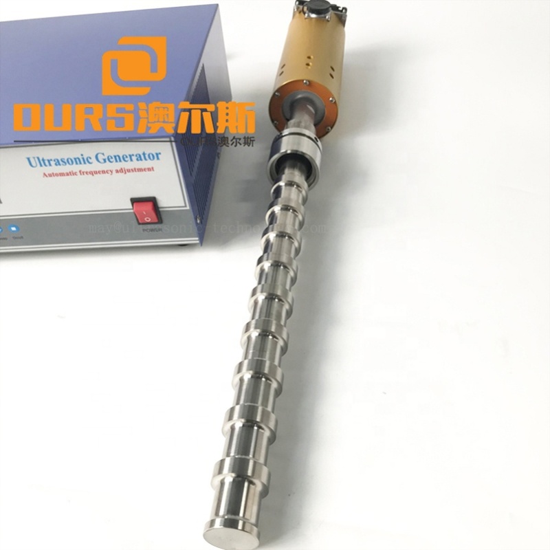Biodiesel Production From Waste Cooking Oil By Using Ultrasonic Tubular Reactor 20KHZ 1000W/1500W/2000W Vibrating Reactor Rod