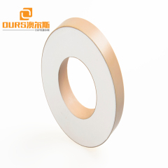 Piezoelectric Ring Ultrasonic Product  Pzt 8  Material Piezo Ceramic 50*17*5mm