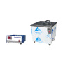 120 khz ultrasonic cleaner power adjustable LCD stainless steel Heating Function Ultrasonic Parts Washer