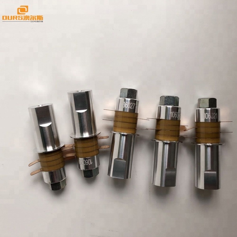 200W/28KHZ ultrasonic transducer for Desktop Ultrasonic Plastic Welding Machine