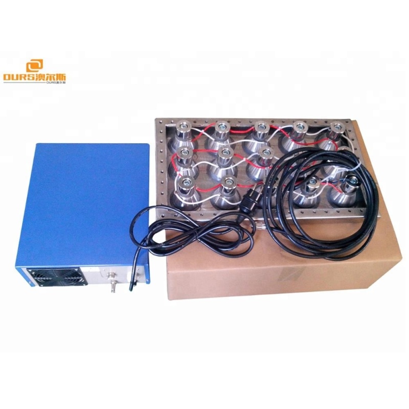 waterproof ultrasonic transducer SS316L Cleaner Vibration Plate for Industrial Cleaning 28khz 70000W