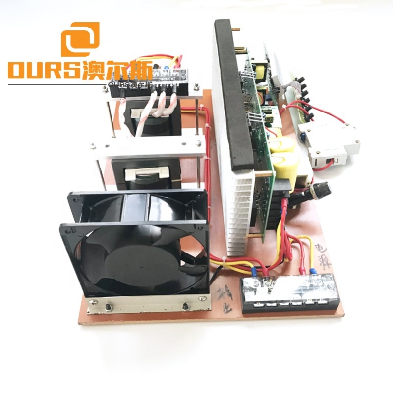 OURS 2800W Big Power Ultrasonic PCB Cleaner Generator 17KHZ-48KHZ Frequency Ultrasonic Generator PCB For Industry Cleaner