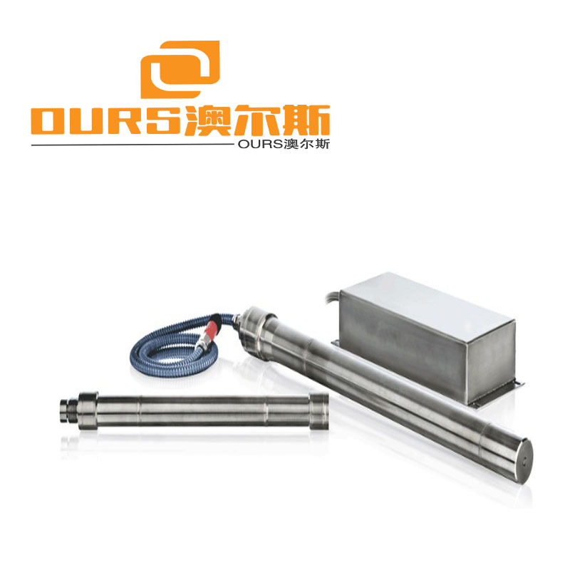 1000W Ultrasonic tubular equipment ultrasonic tube reactor ultrasonic cleaning transducer for Pipeline cleaning