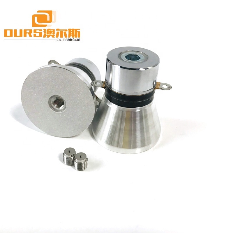 28KHz Low Frequency Ultrasonic Cleaning Transducer 60W Ultrasonic Vibration Transducer With Hole