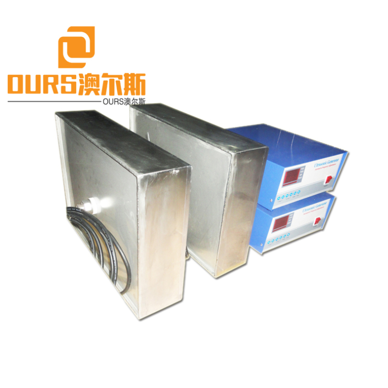 80KHZ High Frequency diy Waterproof Ultrasonic Transducer Box With Generator for Cleaning Industry