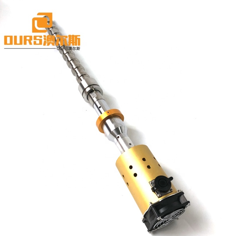 Biodiesel Liquid Treatments Submersible Ultrasonic Transducer 53mm Diameter And Generator For Industry Biodiesel Smelting 2000W