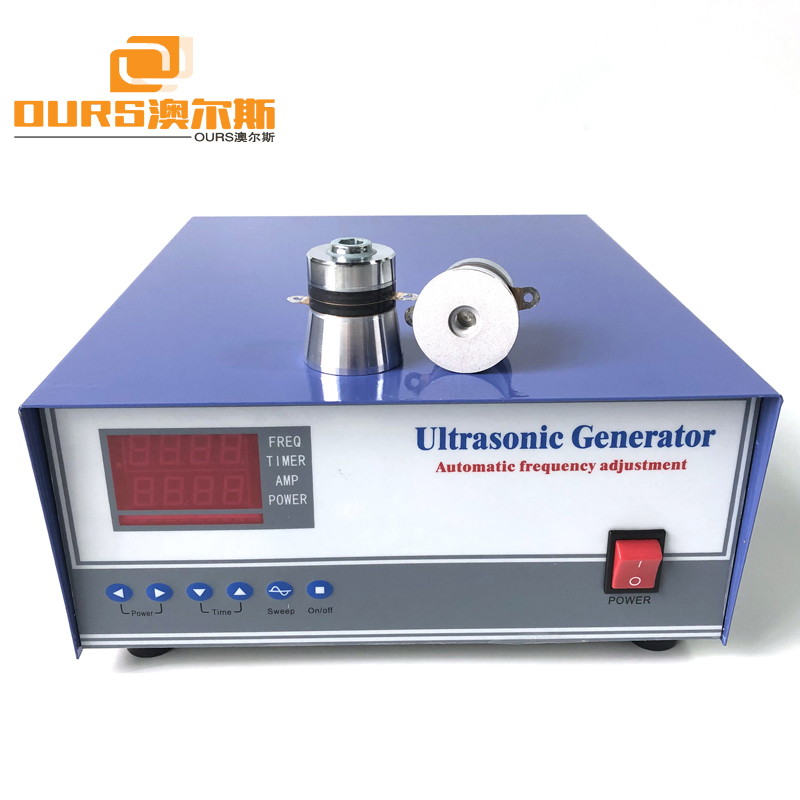 High Power 1500W 28/40KHz Ultrasonic Cleaner Transducer Generator With PLC
