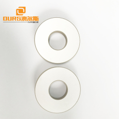 PZT material 50x20x6.5mm piezo ceramic ring