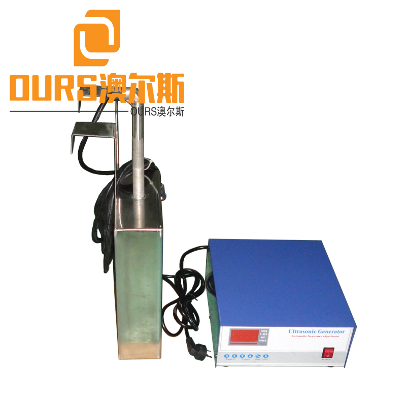 80KHZ High Frequency Industrial Immersible Ultrasonic Transducer Pack with Generator for Cleaning Tank