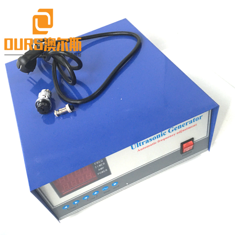 Ultrasonic Industrial Generator 28khz/40Khz 2400W For Cleaning Oil Nozzles