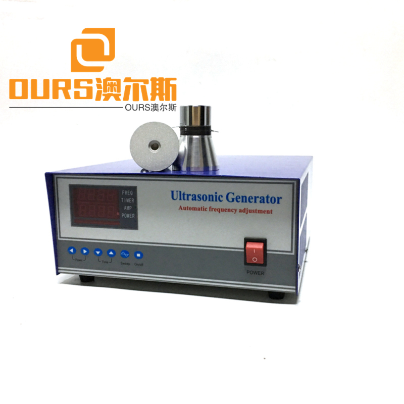 28khz frequency 900W ultrasonic cleaning generator with PLC control and CE