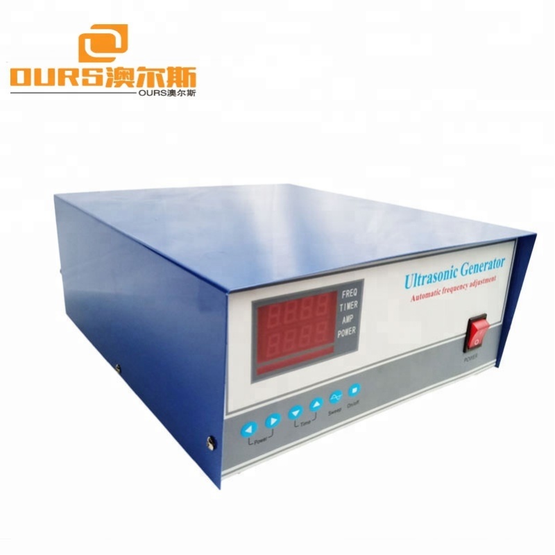 Warranty 1 Year 28khz/40khz 600W Dual Frequency Ultrasonic Cleaning Generator With CE Certification