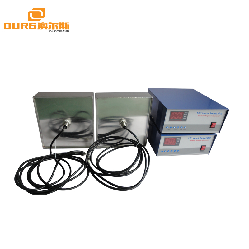 20khz-40khz ultrasonic cleaning tank with phased array transducer bonded/ultrasonic transducer easily installation for dirts cle
