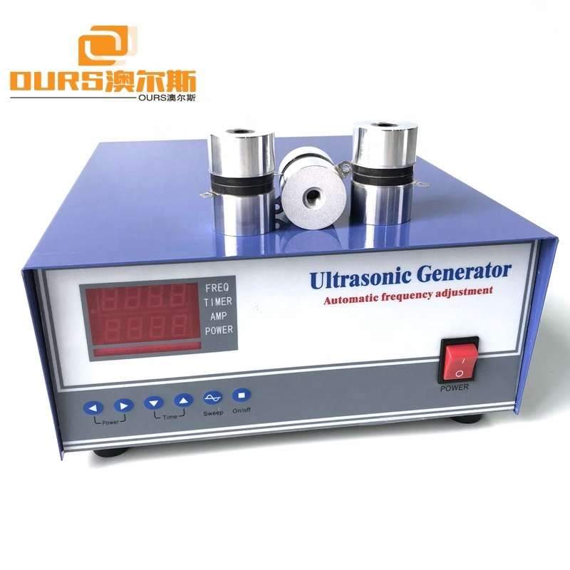 Ultrasonic High Power Signal 2000W Ultrasonic Generator 25KHz For Cleaning Transducer