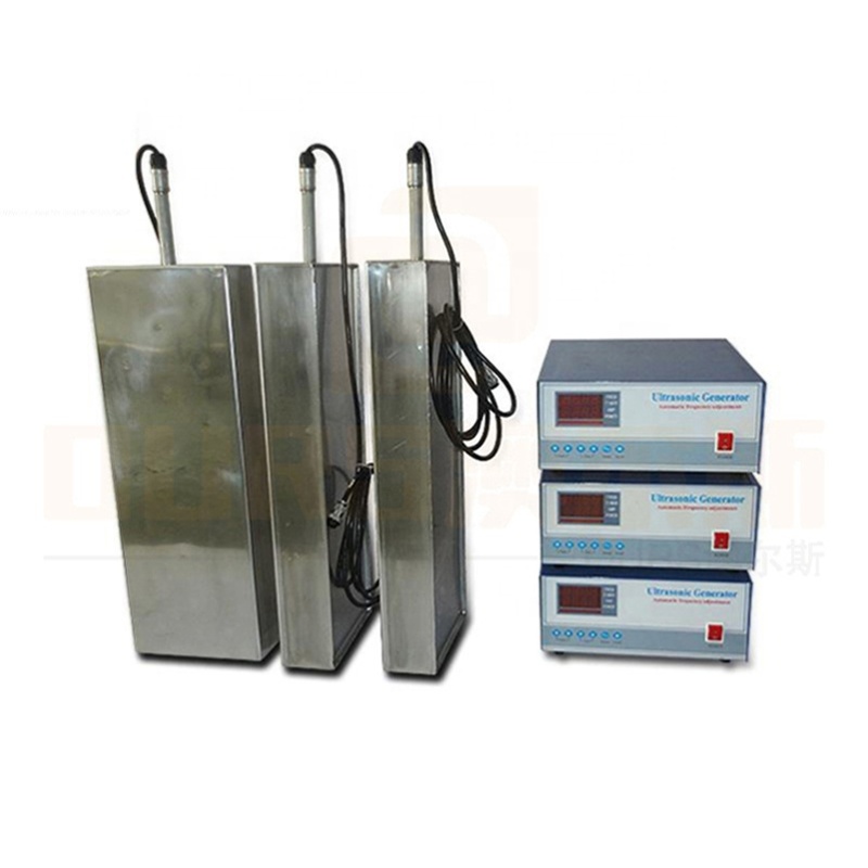 OURS Customized Professional Ultrasonic Waterproof Cleaner Submersible Ultrasonic Transducer Box With Cleaning Generator