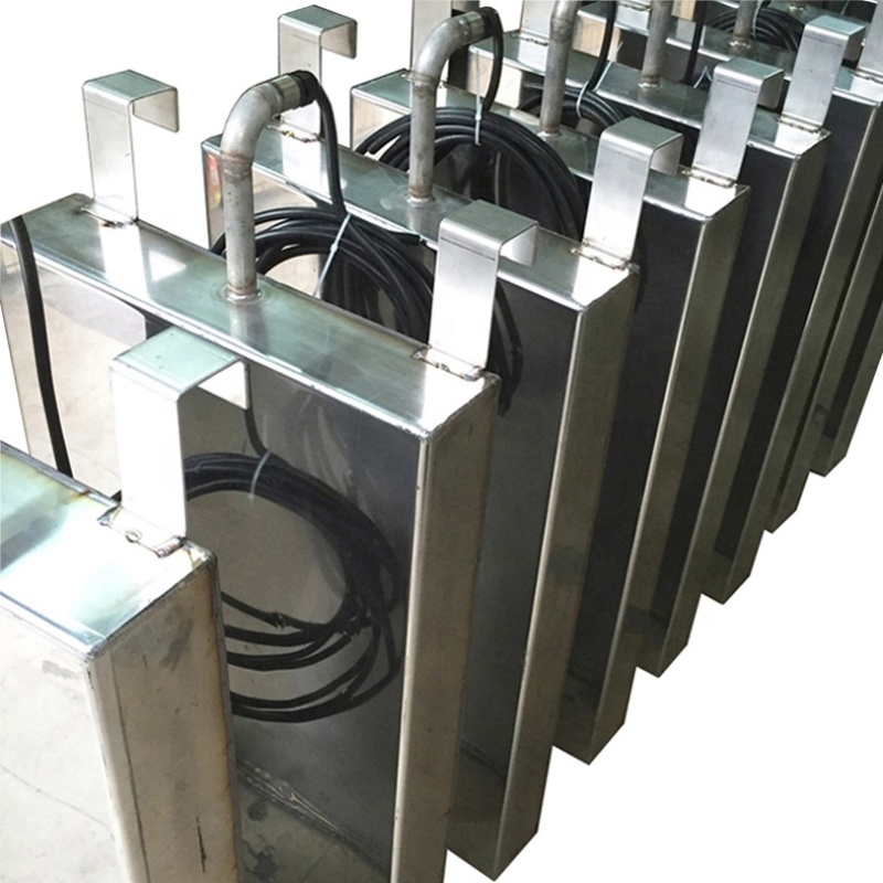 High Power Customized Underwater Industry Cleaning Plate Immersible Submersible Ultrasonic Cleaning Transducer 1800W