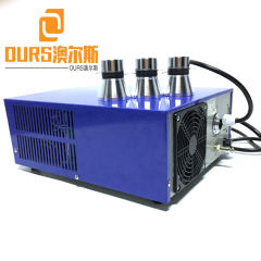 Générateur d'entraînement de transducteur ultrasonique piézoélectrique 28KHZ/40KHZ 600W pour nettoyeur à ultrasons immersible