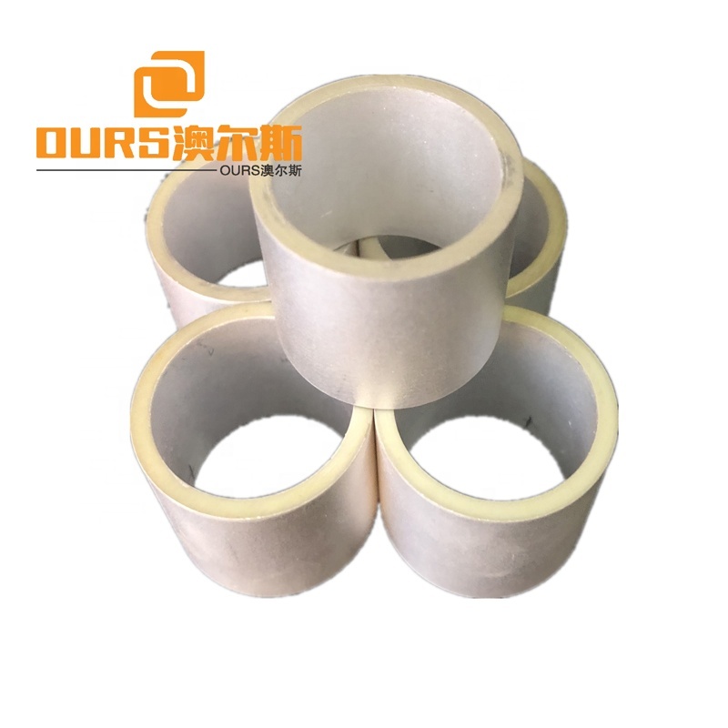 26x22x25MM Tubular Ceramic Wafer 33KHZ-38KHZ Ultrasonic Piezoelectric Ceramic Tube Shape Application To Cleaning Transducer