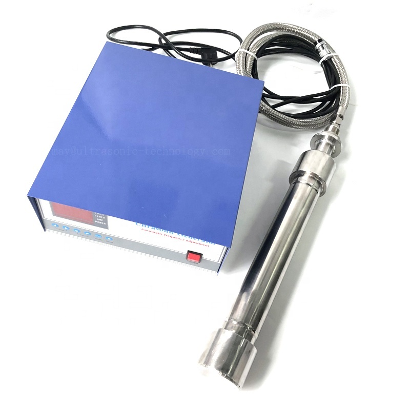 Biodiesel Refinement Vibration Ultrasonic Wave Transducer Round Rod 1000Watt Tubular Biodiesel Ultrasound Transducer 220V AC