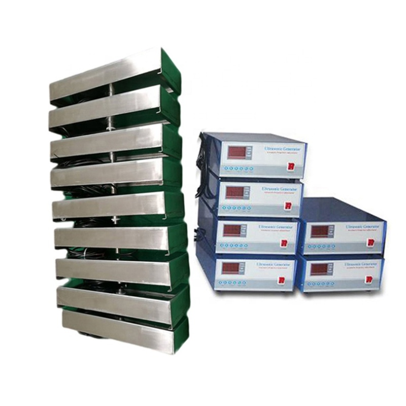Water Tank Vibration Transducer Plate Immersible Ultrasonic Cleaning  Transducer Board With Ultrasonic Generator 3000W