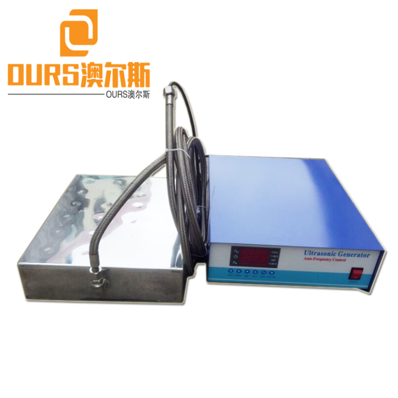 80KHZ High Frequency 1200W Throw-in Submersible Sweep Generator Control Immersible Ultrasonic Transducer