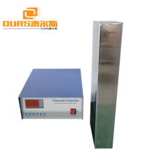 Stainless Steel Ultrasonic Vibration Plate 20 / 40KHz Double Frequency Immersible  Ultrasonic Submersible Transdcer